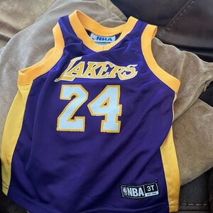 NBA Purple and Gold Jersey